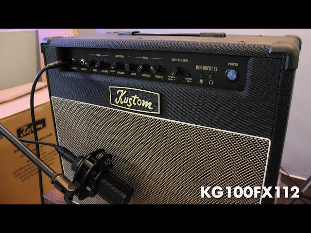 Kustom KG100FX112 - Quick Unboxing | Testing