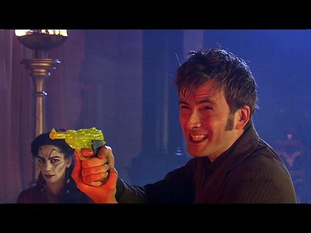 The Doctor Uses His Water Pistol | Fires Of Pompeii | Doctor Who