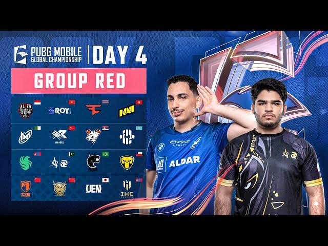 [URDU] 2024 PMGC League | Group Red Day 4 | PUBG MOBILE Global Championship