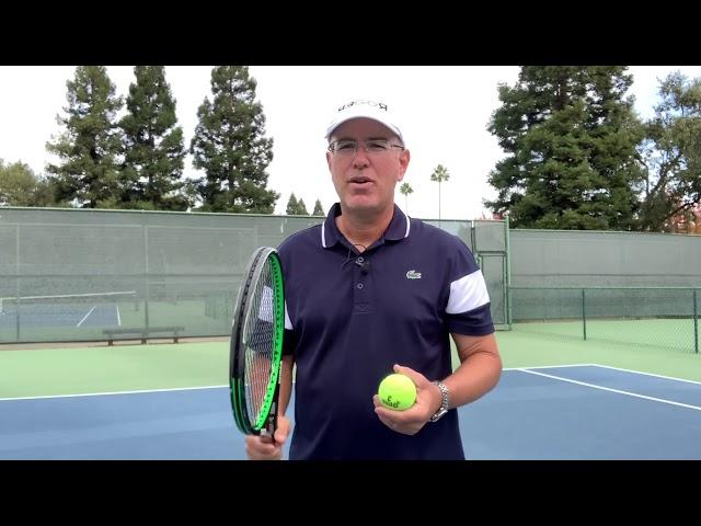 Continental Tennis Swing. Breaking down the mechanics and clarifying swing path.