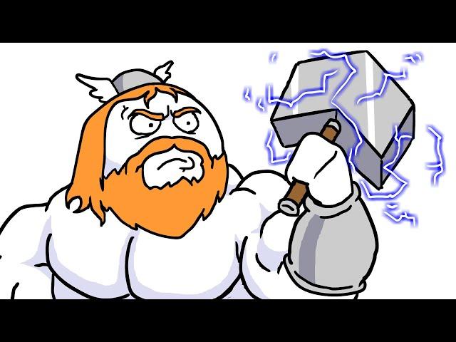 Как Тор потерял МОЛОТ (Анимация)