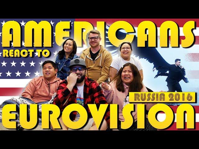 Americans react to Eurovision Sergey Lazarev You Are The Only One Russia 2016