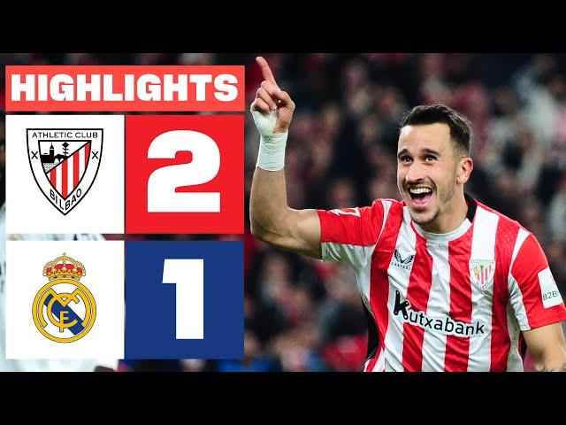 ATHLETIC CLUB 2 - 1 REAL MADRID I HIGHLIGHTS LALIGA EA SPORTS