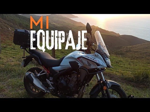  Qué llevar en un viaje en moto  |  EQUIPAJE PARA EL VIAJE