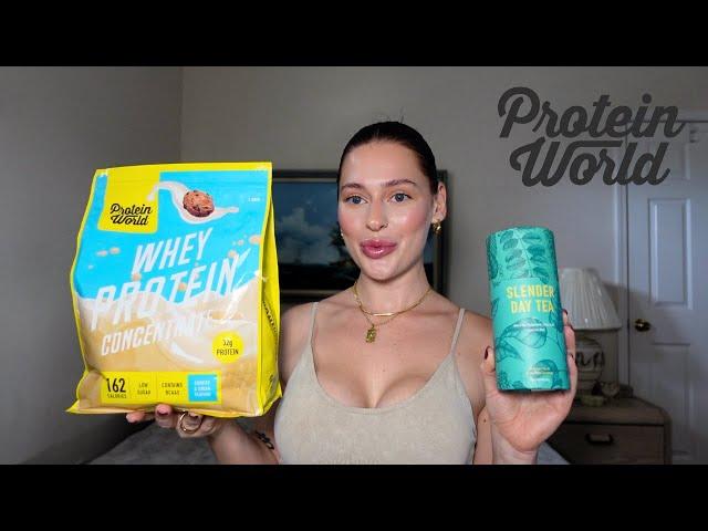 PROTEIN WORLD UNBOXING – Sea Moss, WPC Protein, Night Tea & more!