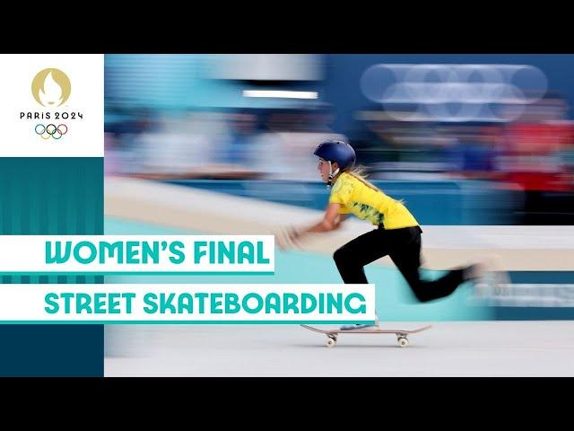 Super Close Final! | Women's Street Skateboarding | #Paris2024 Highlights