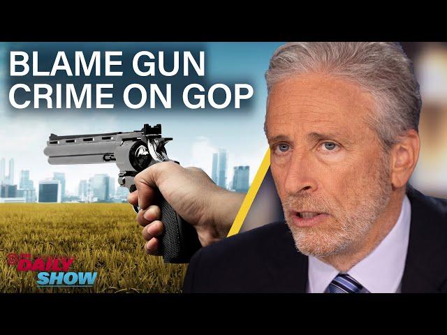 Jon Stewart Debunks GOP’s City Crime Narrative | The Daily Show