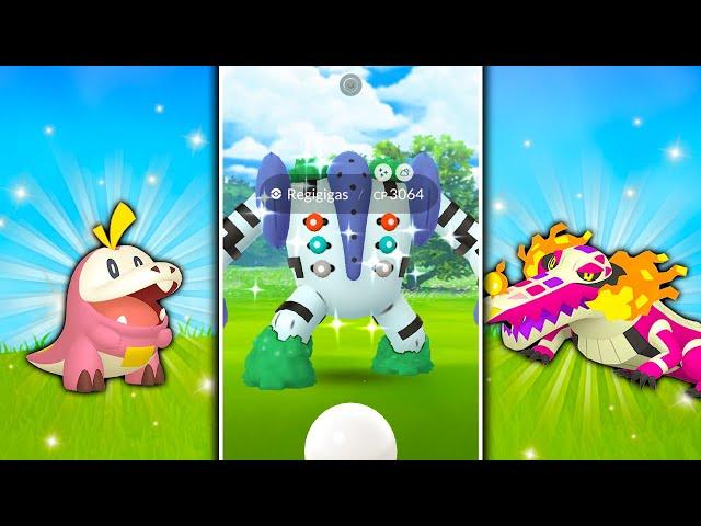 NEW FUECOCO COMMUNITY DAY IN POKEMON GO! Regigigas Raid Day? / New Signature Moves!