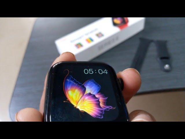 Apple Watch Series 6 Clone T55 Plus Smart Watch Unboxing