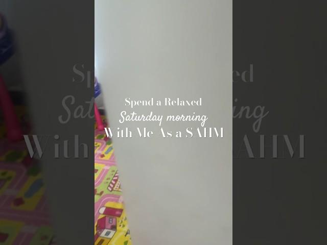 Relaxed Saturday Vlog #sahm #sahmroutine #saturday #momlife #mommyvlog