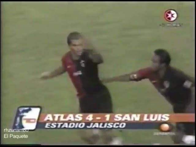 Atlas 4-1 San Luis Jornada 9 Apertura 2003