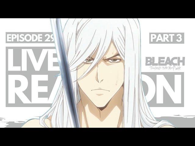 INCREDIBLE NEW UKITAKE FLASHBACK! Bleach: TYBW Episode 29 - LIVE REACTION (Manga Spoilers)