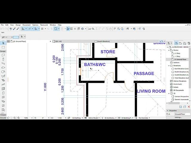 STANDARD DIMENSIONS FOR A SPACIOUS RESIDENTIAL HOUSE