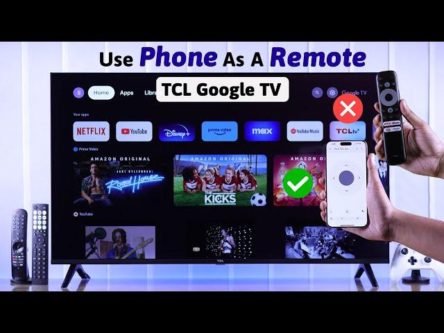 How to Use Your Phone as TV Remote for TCL Google TV!