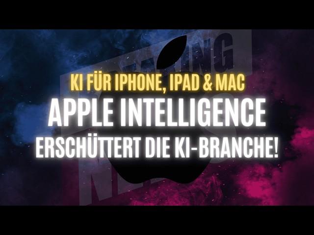 Apple stellt eigene KI und Integration von ChatGPT vor - Apple Intelligence für iPhone, iPad und Mac