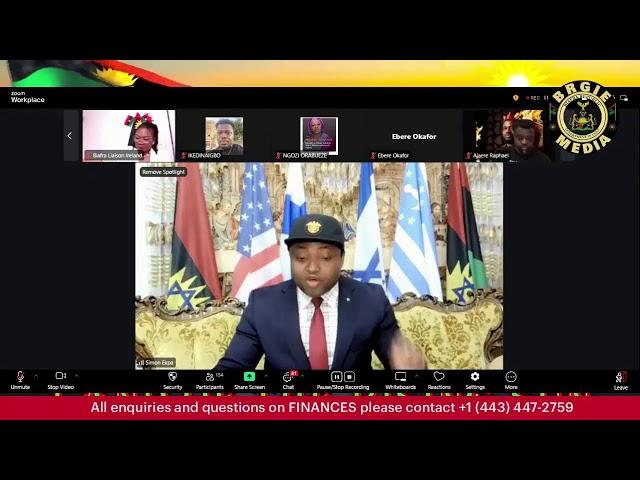 PM, His Excellency Simon Ekpa  LIVE Wit Ireland Town Hall  .   6/02/24