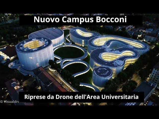 Università Bocconi ripresa da drone – filmato flash nuovo campus 2021/2022