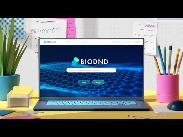 BIODND demo video - make smarter decisions with a precise life science database