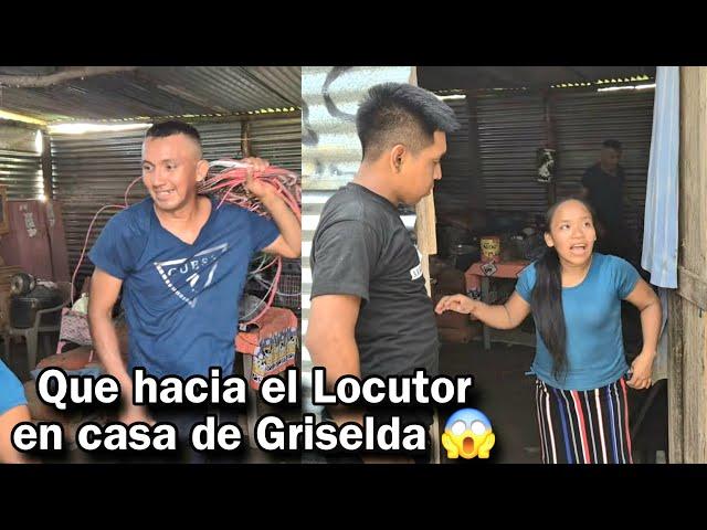 El Grupo llegó a casa de Griselda pero Se encontraron con el Locutor/por que  Razón estaba aquí?