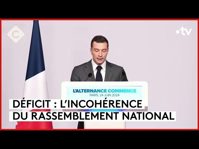 Le RN entretient le flou sur le coût de son programme - Patrick Cohen - C à vous - 25/06/2024