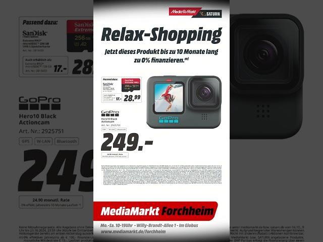 Relax Shopping im #mediamarkt_forchheim