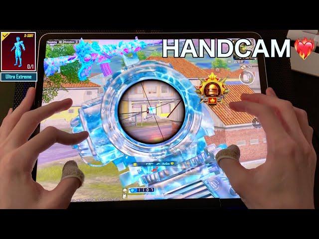 No.1 pubgm Player Best 6finger HANDCAM iPad Pro M2 chip‼️ | Solo vs Squad - PUBG MOBILE