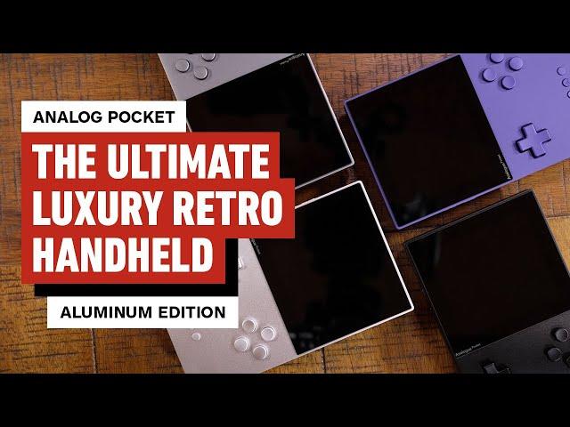 Analogue Pocket’s Aluminum Edition – The Ultimate Luxury Retro Handheld