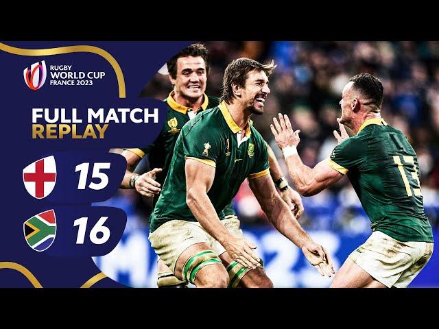 Springboks edge epic semi-final | England v South Africa | Rugby World Cup 2023 | Full Match Replay