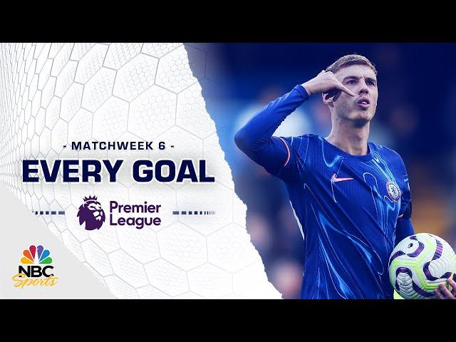 Every Premier League goal from Matchweek 6 (2024-25) | NBC Sports