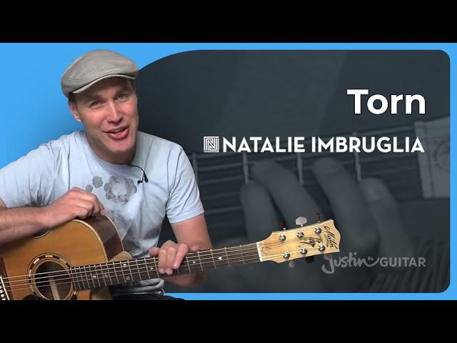 How to play Torn by Natalie Imbruglia on the guitar