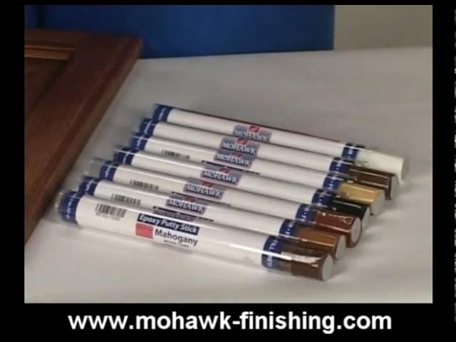 12-How to use Hard Fillers for Wood Touch Up and Repair by Mohawk Finishing Products.mpg