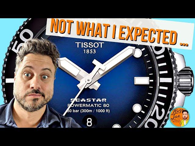 TISSOT SEASTAR Powermatic 80 - Best Swiss Diver at 500.00?! …