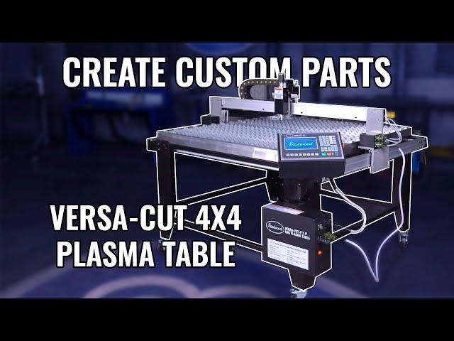 Affordable Plasma Table with Pro Results! - Versa Cut 4X4 CNC Plasma Table with CNC Cut 40