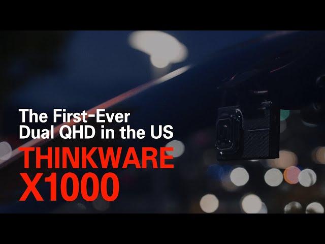 The groundbreaking Thinkware X1000 is here!