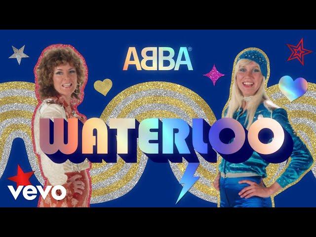 ABBA - Waterloo (Official Lyric Video)