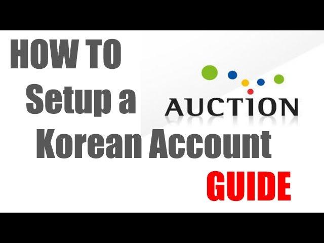 How to use Auction in South Korea using the Korean Registration System