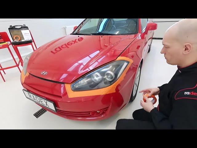 RADEX Headlight restoration kit -  make Your headlights shine like brand new again 