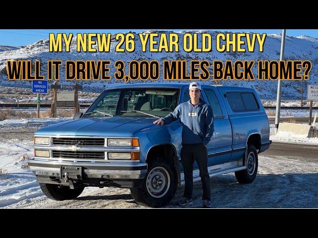 Driving 3,000 Miles Across The USA In An Old Chevy! Will It Make It Home?