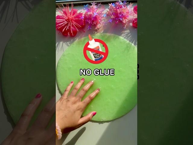 I Made Slime with NO GLUE & ACTIVATOR!  How to Make Slime WITHOUT Glue & Activator at Home