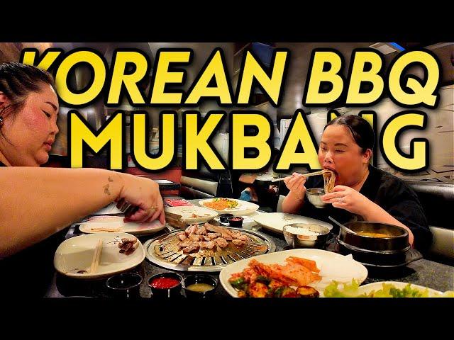 Korean BBQ Pork Belly + Pork Cheek + Brisket Mukbang 먹방 Eating Show *MY #1 FAVORITE KBBQ PLACE!*