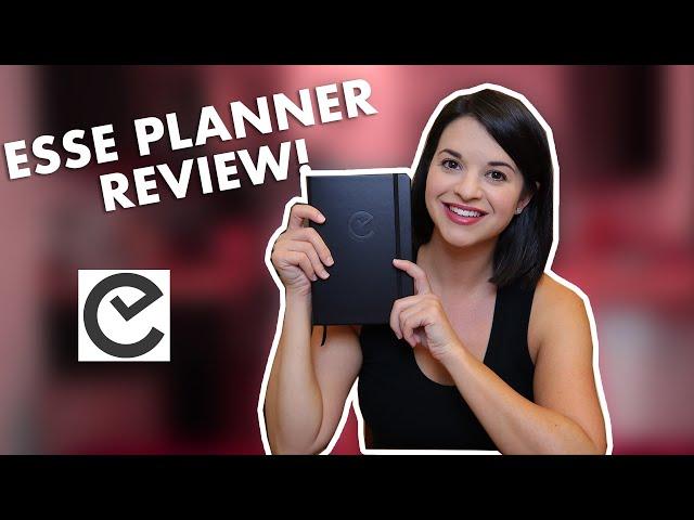 2022 Daily Planner Review // Esse Planner -- Undated 6-month Planner With Weekly And Monthly Pages