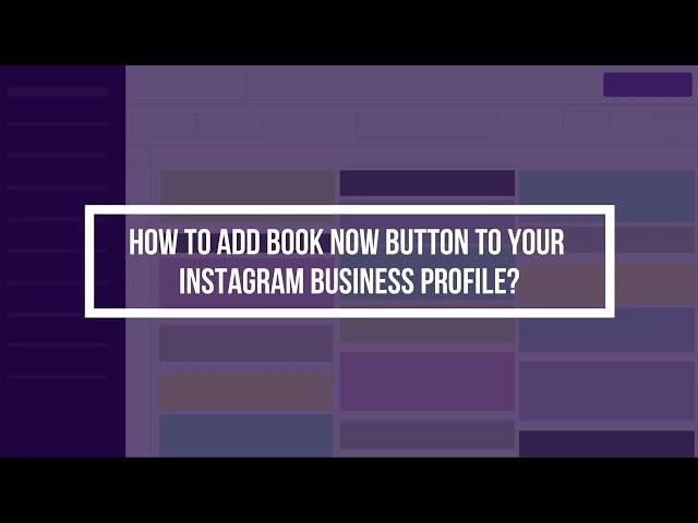 How to add "Book Now Button" to your Instagram Business Profile?