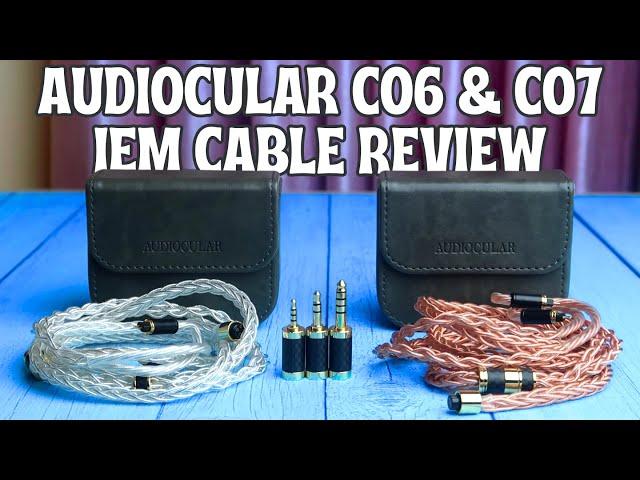 Audiocular C06 & C07 IEM Upgrade Cable Review in Tamil 