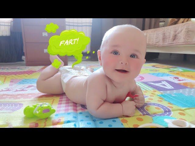 Try Not To Laugh with Babies Fart Gone Wild - Funny Videos