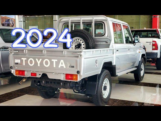 Just arrived  2024 the all new Toyota Land Cruiser “70 series” double cab pickup truck -with price