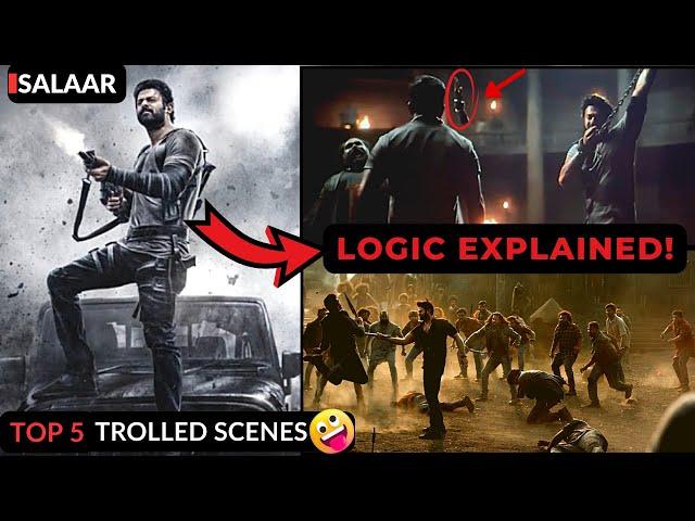 Salaar -  Top 5 Trolled Scenes Explained | Prabhas | Prashanth Neel | Prithviraj Sukumaran