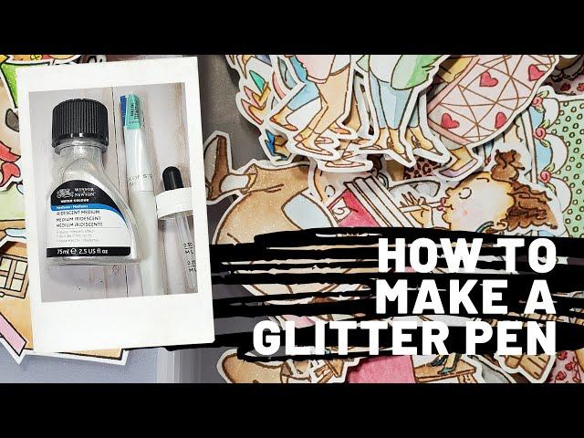 HOW TO MAKE A GLITTER PEN! REFILLING YOUR WINK OF STELLA!!! WOW!