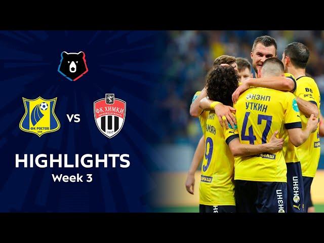 Highlights FC Rostov vs FC Khimki (1-0) | RPL 2022/23