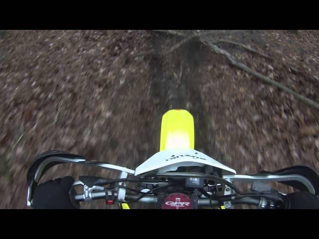 ride with rich drz400e and crf450x