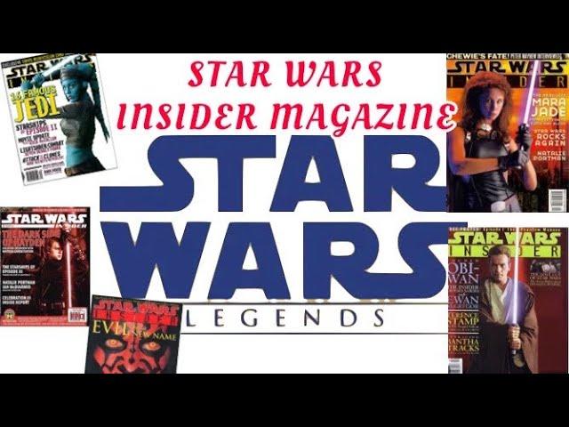 Star Wars Insider Magazine- the source of SW content updates